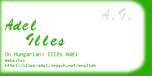 adel illes business card