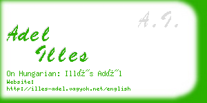 adel illes business card